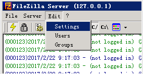FileZilla Server安裝使用配置圖文教程