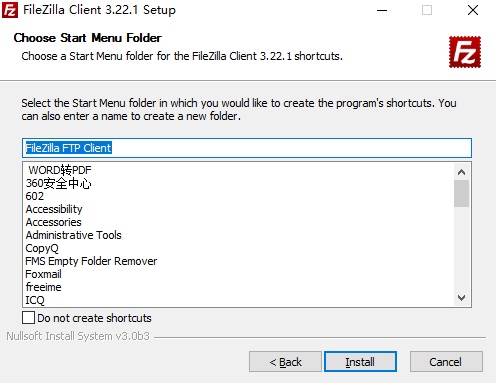 FileZilla Server安裝使用配置圖文教程