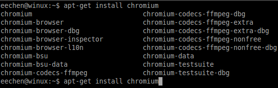 Ubuntu系統上Chromium瀏覽器的安裝教程