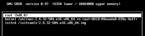 CentOS6.6單用戶模式重設root密碼的方法