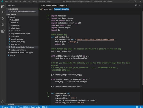 微軟VS Code Python 將支持 Jupyter Notebook