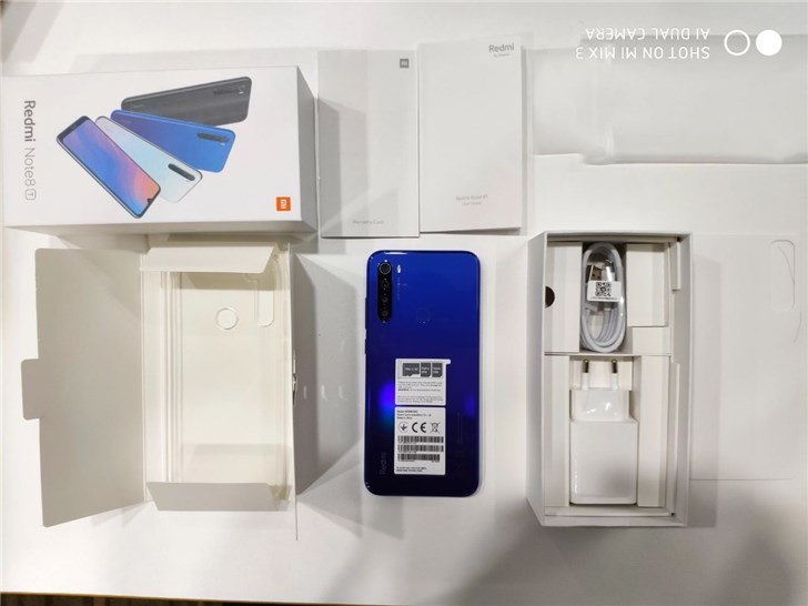 Redmi Note 8T真機上手圖曝光：4800萬四攝+NFC功能