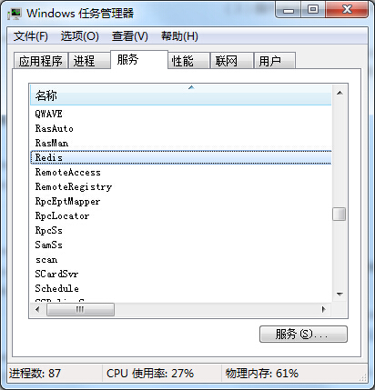 windows環境下Redis+Spring緩存實例講解