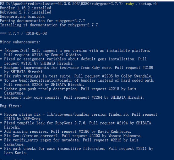 Windows環境下Redis Cluster環境搭建(圖文)