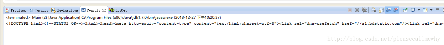 零基礎寫Java知乎爬蟲之先拿百度首頁練練手