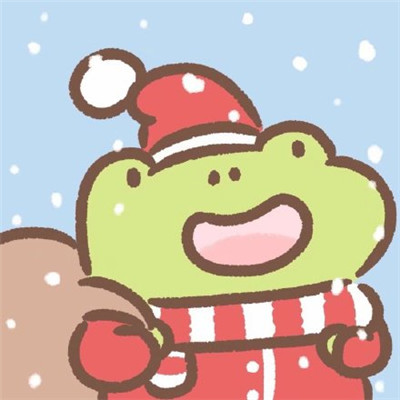 圣誕節二次元情侶頭像一對 2019年qq圣誕節情侶頭像秀恩愛