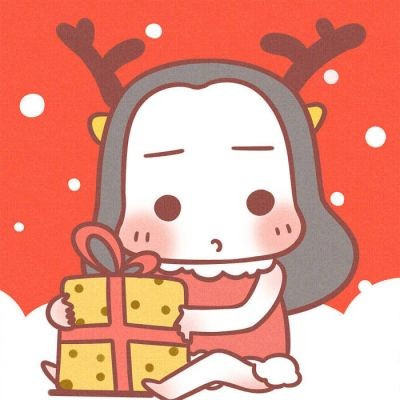 圣誕節二次元情侶頭像一對 2019年qq圣誕節情侶頭像秀恩愛