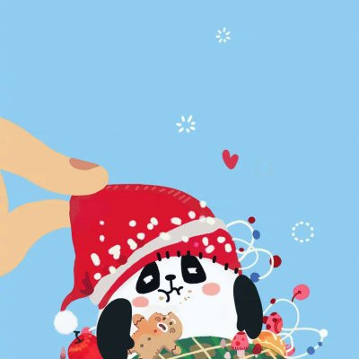 圣誕節二次元情侶頭像一對 2019年qq圣誕節情侶頭像秀恩愛