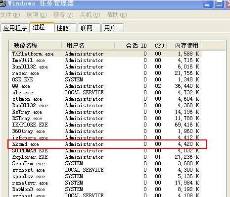 hkcmd.exe是什么進程？ hkcmd有什么作用