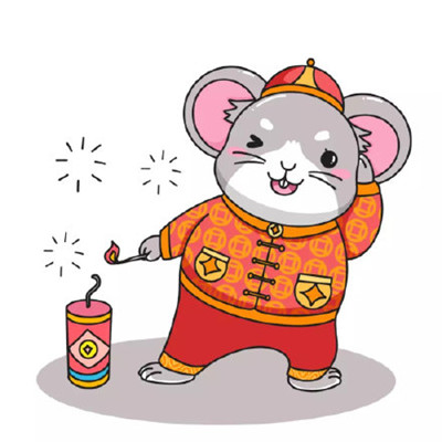 鼠年Q版頭像卡通可愛 2020鼠年微信頭像合集