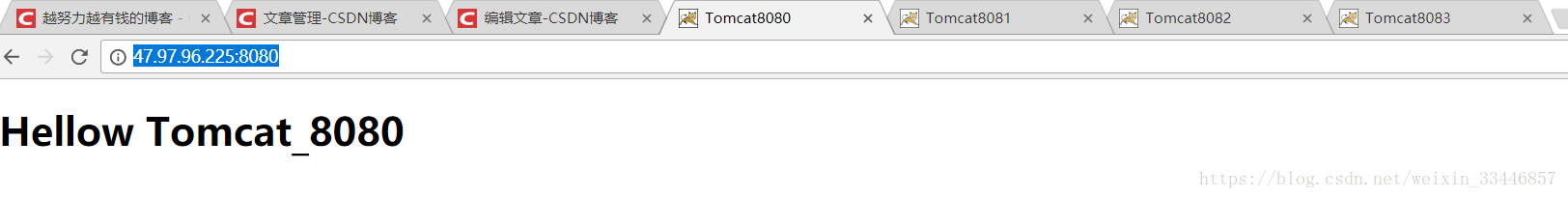 Linux下Nginx負載均衡多個tomcat配置的方法步驟