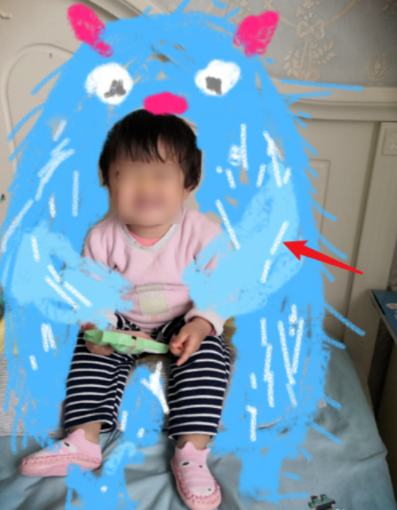 小怪獸涂鴉怎么畫 美圖秀秀小怪獸涂鴉畫法