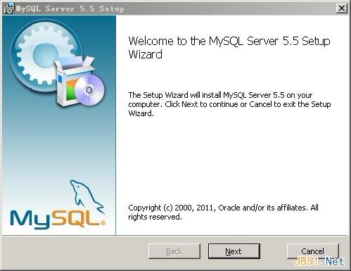 Windows下安裝MySQL5.5.19圖文教程