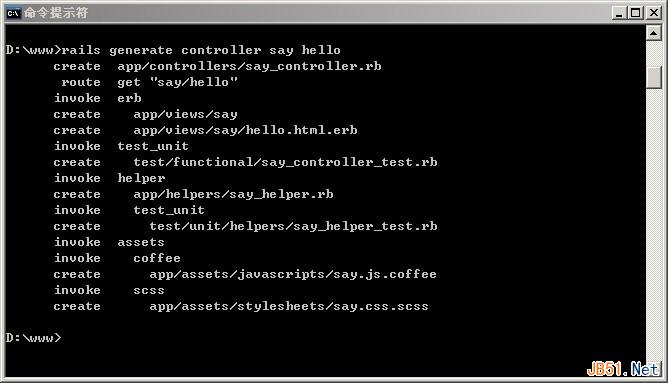 Windows下Ruby on Rails開發環境安裝配置圖文教程