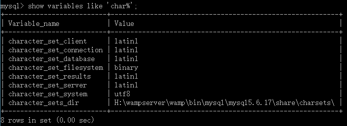 Windows服務器MySQL中文亂碼的解決方法