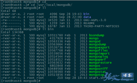 Linux系統(tǒng)下MongoDB的簡(jiǎn)單安裝與基本操作