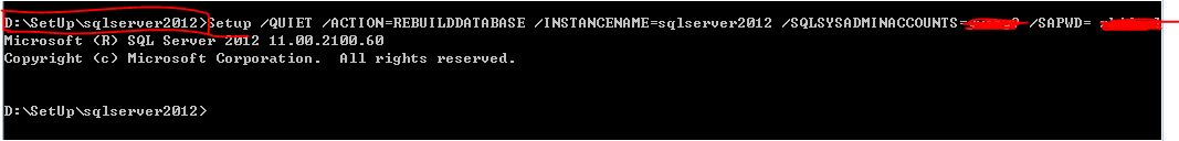 SQL Server通過重建方式還原master數據庫