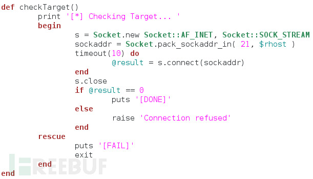 使用Ruby實(shí)現(xiàn)FTP密碼破解