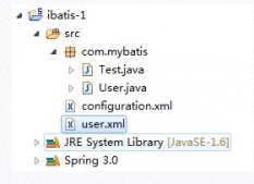 Java持久層框架MyBatis簡單實例