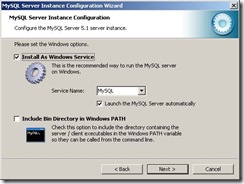 Windows下MySQL安裝配置方法圖文教程