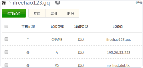 Freenom免費域名.gq申請注冊和使用教程