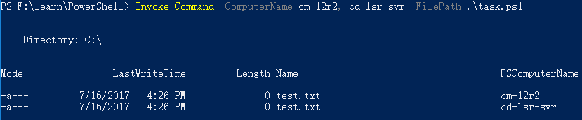 PowerShell 遠(yuǎn)程執(zhí)行任務(wù)的方法步驟