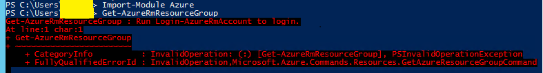 Azure 基礎：用 PowerShell 自動登錄