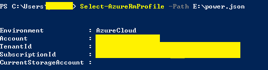 Azure 基礎：用 PowerShell 自動登錄