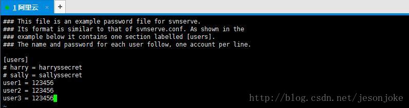 Linux服務器配置多個svn倉庫流程詳解