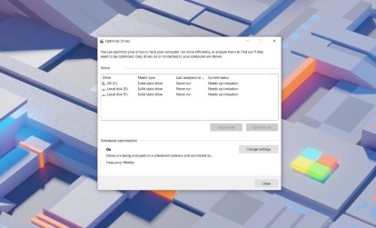 微軟 Win10 版本 2004 磁盤碎片整理問題仍未解決