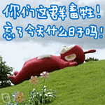 生日表情包 天線寶寶生日主題表情gif
