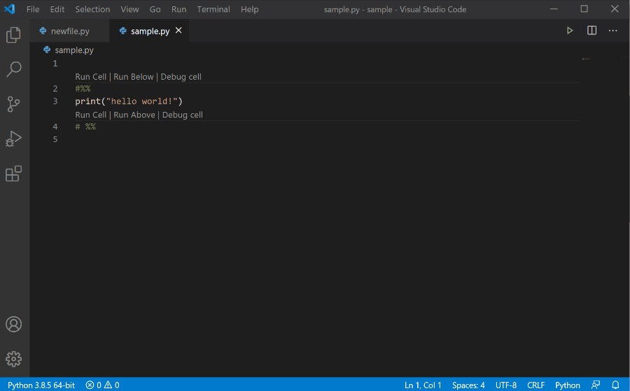 微軟發布 Visual Studio Code 8 月 Python 擴展更新：支持多個交互窗口