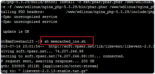 SCP遠程VPS快速搬家和WDCP升級php5.3安裝memcached和eaccelerator教程
