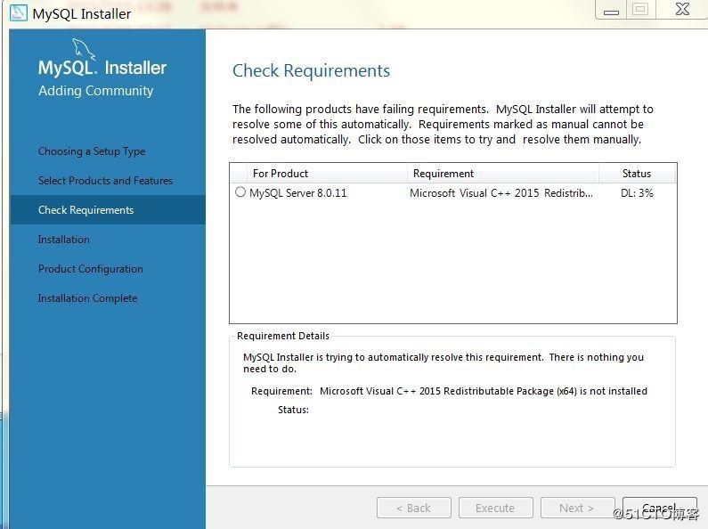 Windows下通過MySQL Installer安裝MySQL服務的教程圖解