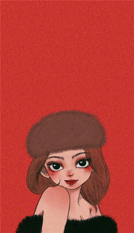 個性好看少女主題插畫壁紙 真希望能成為你的例外和最愛