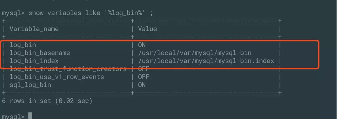Mysql數據庫監聽binlog的開啟步驟