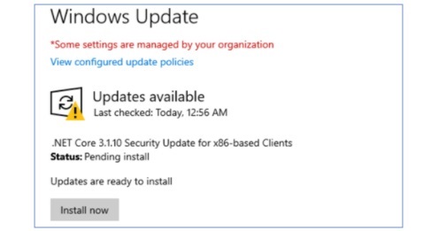 12 月起，Win10 Update 新增支持 .NET Core 更新