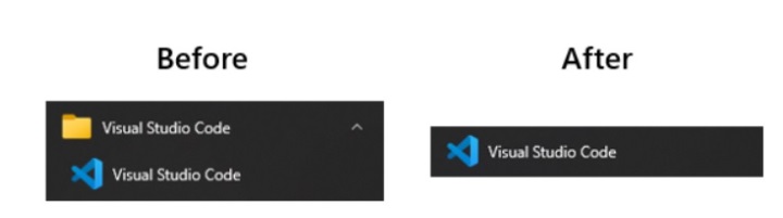 微軟測試 Win10 “開始”菜單新應(yīng)用文件夾邏輯，注冊表編輯器小調(diào)整