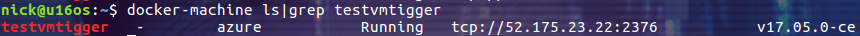 Docker Machine創(chuàng)建Azure虛擬主機(jī)