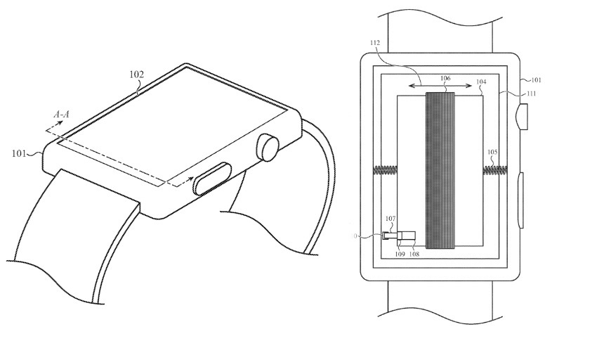 蘋果 Apple Watch 新專利曝光：可通過電池震動來提供觸覺反饋