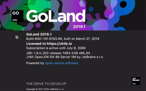 Goland激活碼破解永久版及安裝詳細教程(親測可以)