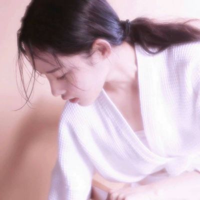 qq女生唯美頭像側面韓風 強扭的瓜不甜但是可以解渴