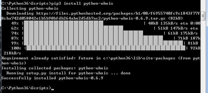 Python基于whois模塊簡單識別網站域名及所有者的方法