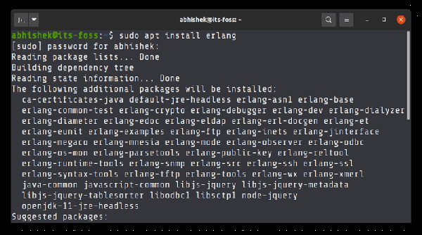 如何在 Ubuntu Linux 上安裝最新的 Erlang