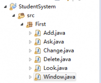 Java基于MySQL實現學生管理系統