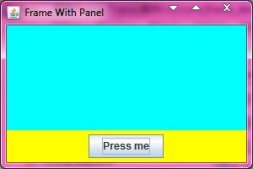 JFrame中添加和設置JPanel的方法實例解析