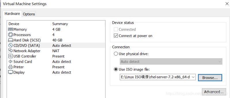 在VMware上創(chuàng)建虛擬機(jī)及安裝Redhat Linux操作系統(tǒng)(圖文教程)
