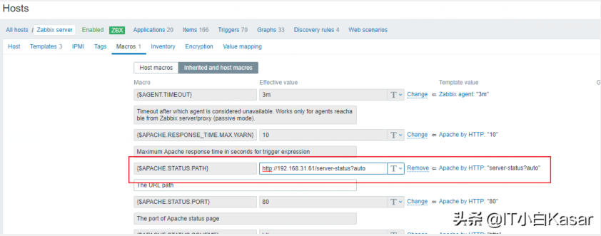 Zabbix 5.2由淺入深之監控Apache
