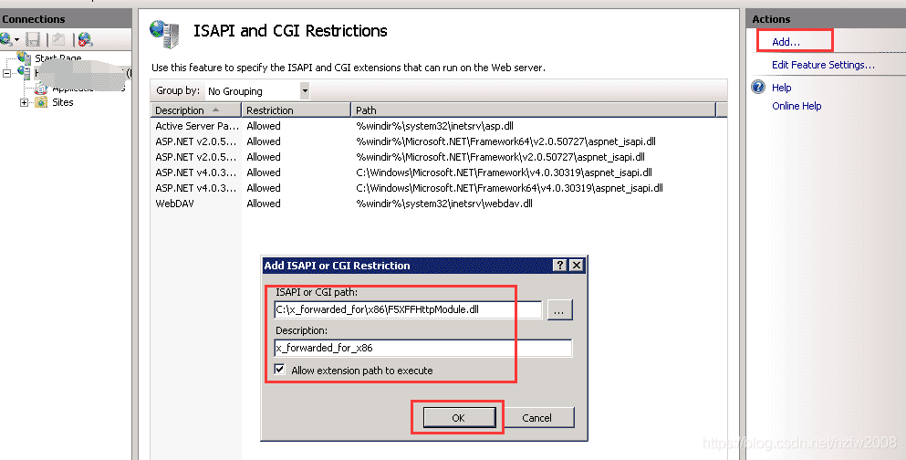 IIS調(diào)用X-Forwarded-For Header (XFF)記錄訪客真實(shí)IP的兩種方法