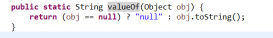Java中Integer.valueOf,parsetInt() String.valueOf的區(qū)別和結(jié)果代碼解析